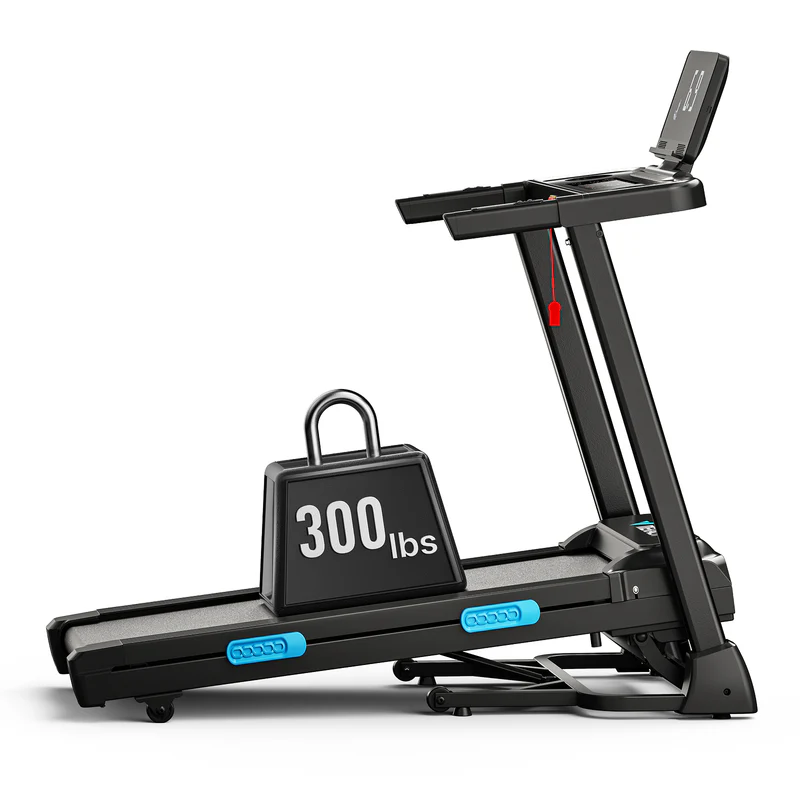 Foldable Treadmill with 15% Auto Incline